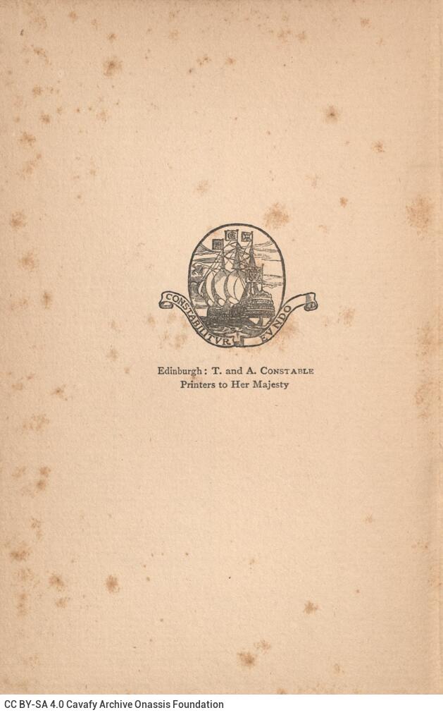 18 x 11 εκ. 10 σ. χ.α. + 104 σ. + 14 σ. παραρτήματος + 6 σ. χ.α. + 1 ένθετο, όπου στο vers